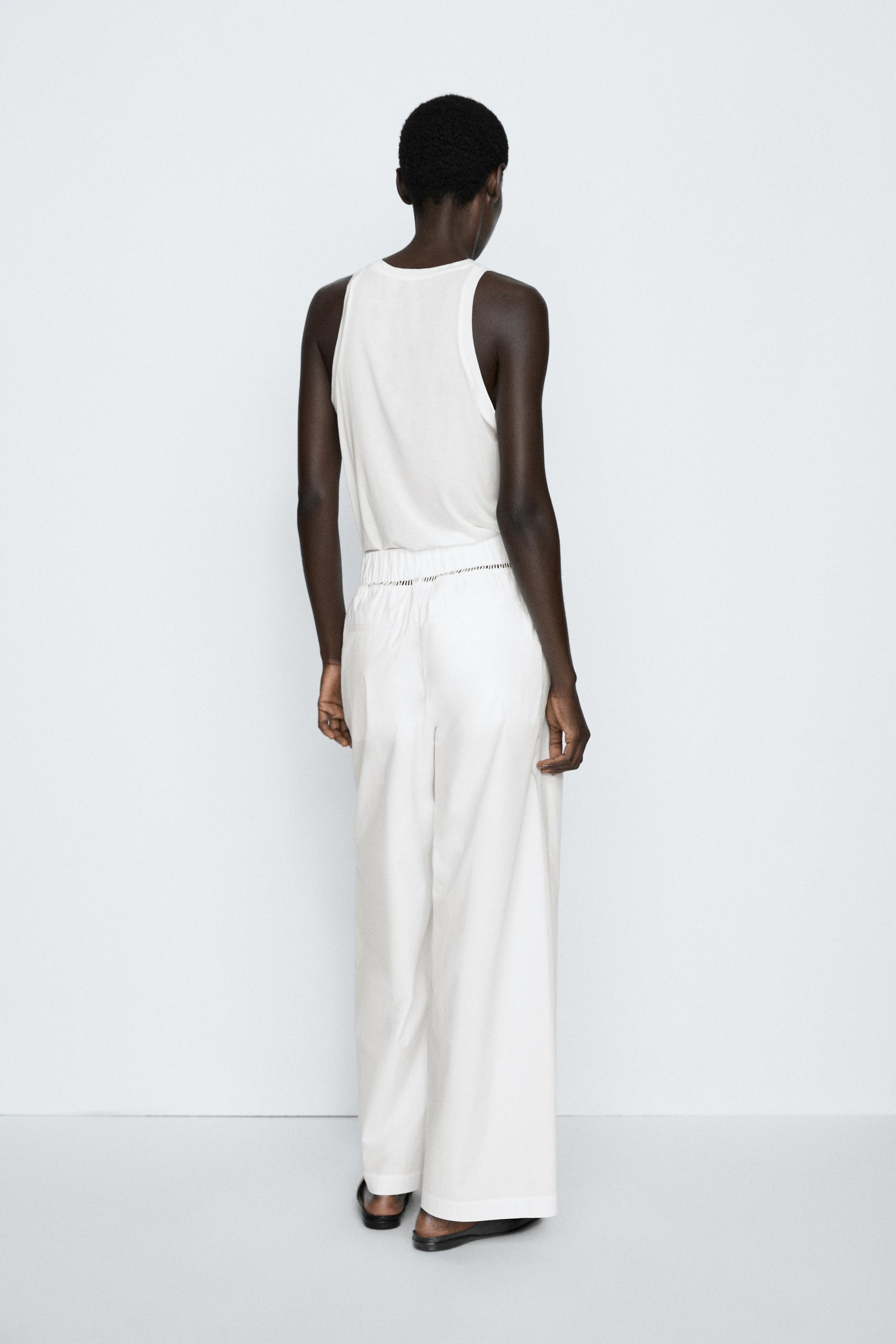 100% cotton elasticated pants - STUDIO